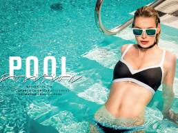 Bikini top & pant by Seafolly Sunglasse by Carrera